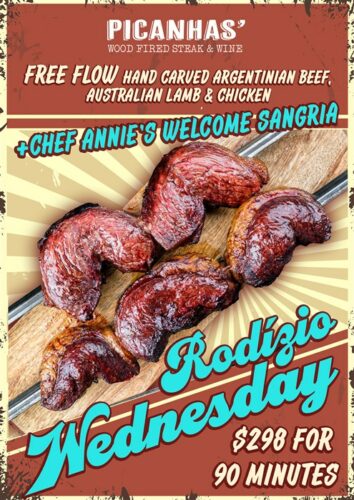 Picanhas’ Soho – 29 April: Rodízio Wednesdays